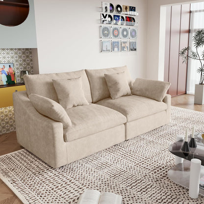 JACH Sectional Couches for Living Room, Cloud Sectional Couch with Deep Seat, Down Filled Modular