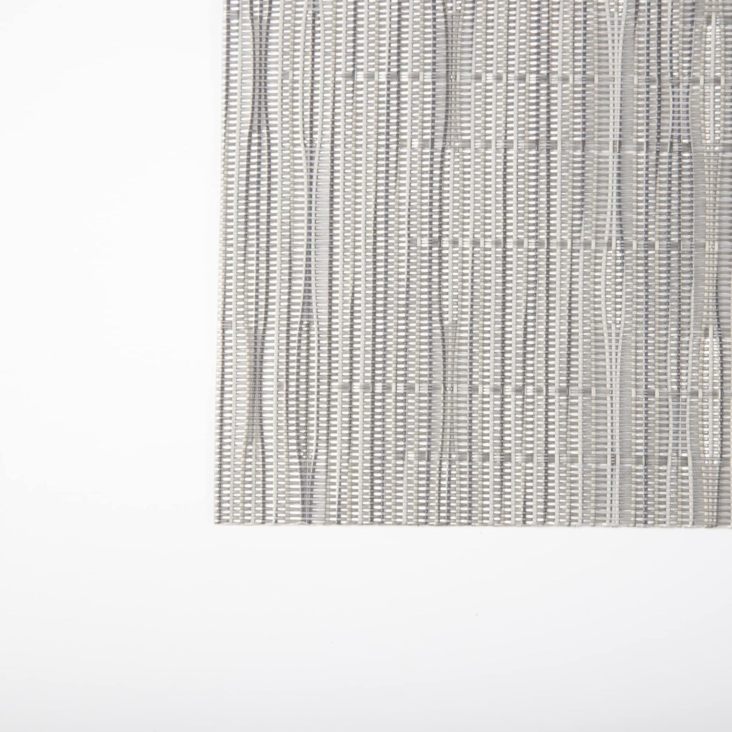 Sliver Placemats Set of 4 - Easy Clean Modern Durable Washable Vinyl Place Mats - Heat Resistant
