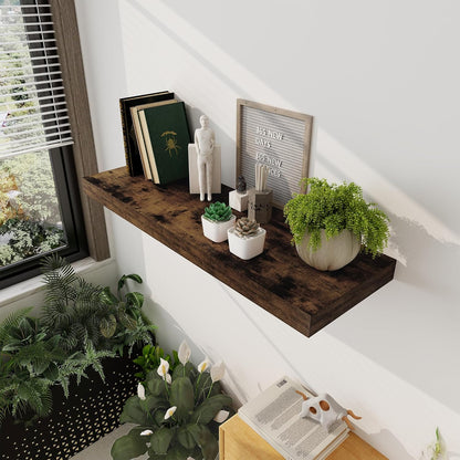 Floating Shelves 36 Inch Long, 12 Inch Deep Floating Shelves for Wall, 36 x 12 Shelves for Wall
