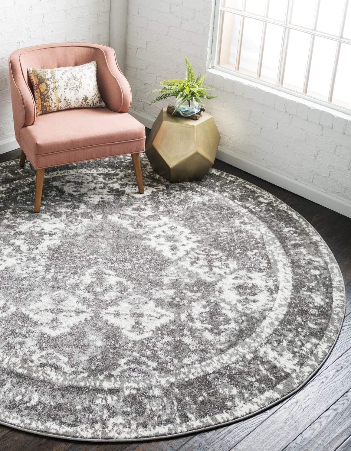 Unique Loom Rosso Collection Vintage, Traditional, Bohemian, Geometric, Distressed, Southwestern