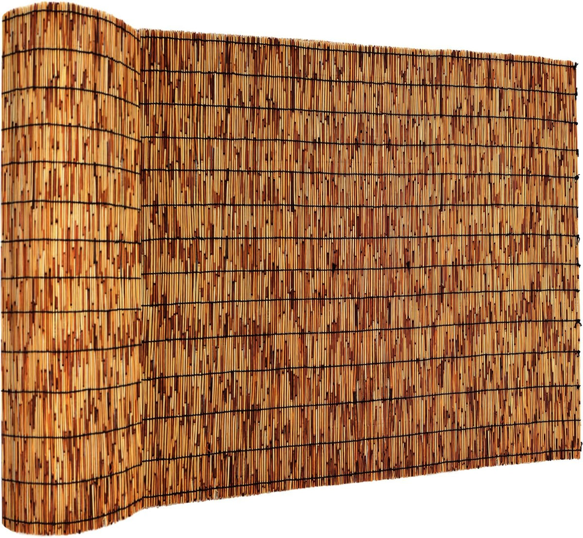 Bamboo Fencing–Handwoven,Bamboo Wall Panel Outdoor Privacy Reed Screening for