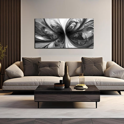 Abstract Wall Art for Living Room Black and White Pictures Wall Art Bedroom,Home Office Wall Decor
