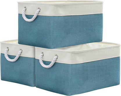 TheWarmHome Storage Baskets for Organizing - Extra Large 3 Pack 17x14x10 inch Storage Bins for