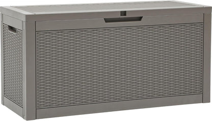YITAHOME 60 Gallon Outdoor Storage Box, Large Water Resistant Resin Deck Box, Indoor Outdoor