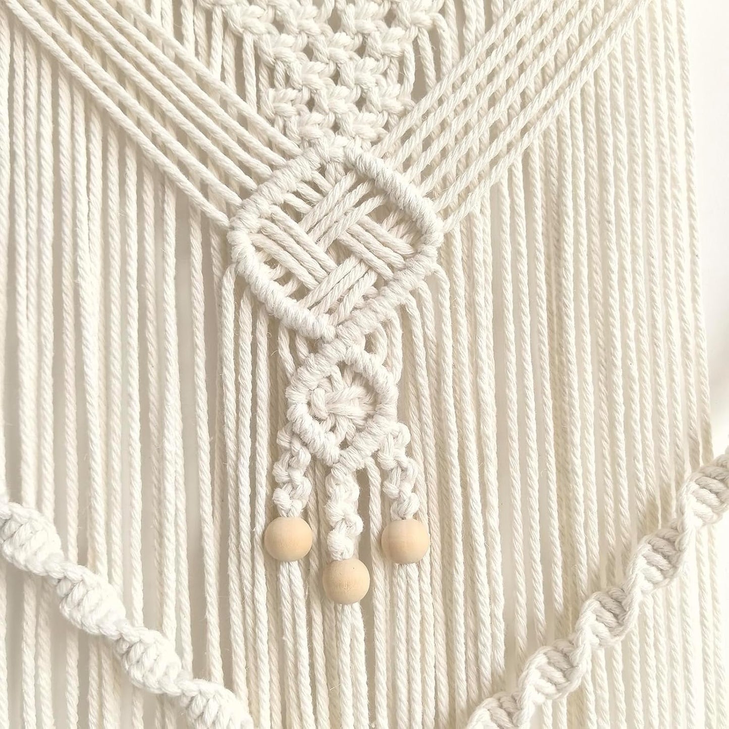 Achart Macrame Wall Hanging Large- Boho Wall Decor- large wall art- Wall Decor Living Room- Macrame
