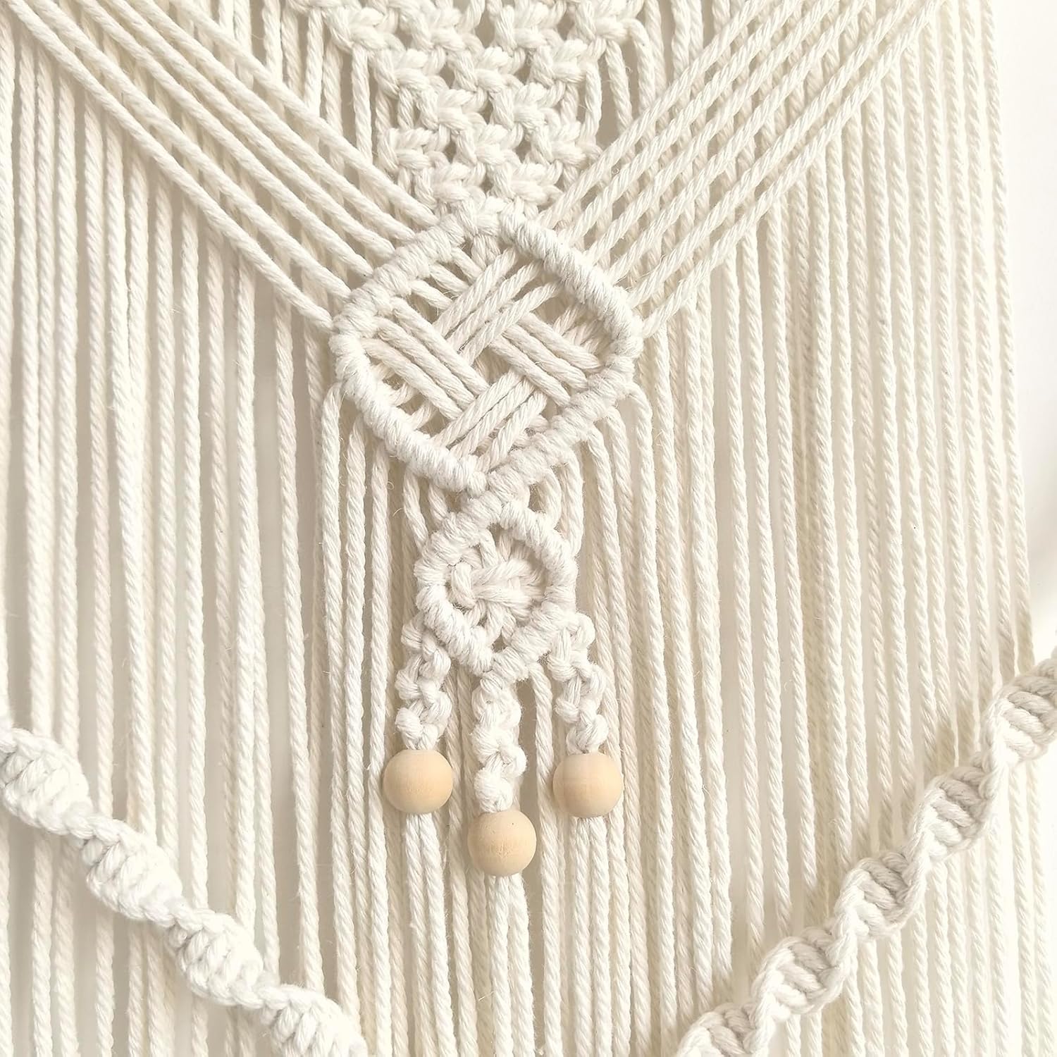 Achart Macrame Wall Hanging Large- Boho Wall Decor- large wall art- Wall Decor Living Room- Macrame