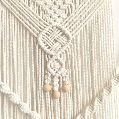 Achart Macrame Wall Hanging Large- Boho Wall Decor- large wall art- Wall Decor Living Room- Macrame