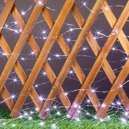 Solar String Lights for Outside,100FT 300 LEDs Solar Fairy Lights,Waterproof 8 Modes Button Outdoor