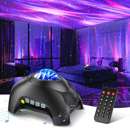 Northern Galaxy Light Aurora Projector with 33 Light Effects, LED Star Projector for Bedroom Nebula