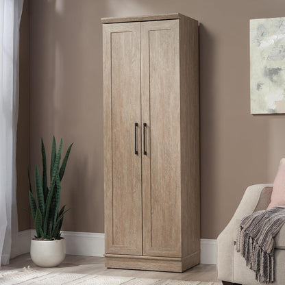 HomePlus Kitchen Pantry Storage Cabinet with Adjustable Shelves, Laundry Bathroom Storage Cabinet