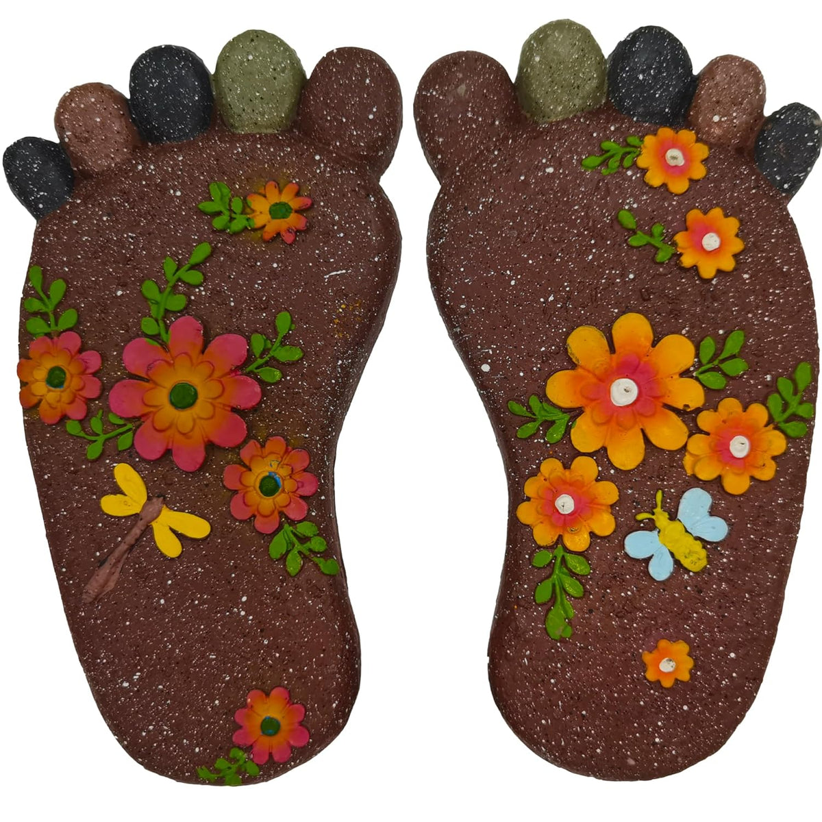 Stepping Stones Outdoor - Garden Decorative Stones for Patio, Deck, Garden or Sidewalk Home Decor