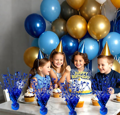 12 Pack Metallic Foil Spray Centerpiece Star Table Decoration Burst Table Centerpieces for Birthday
