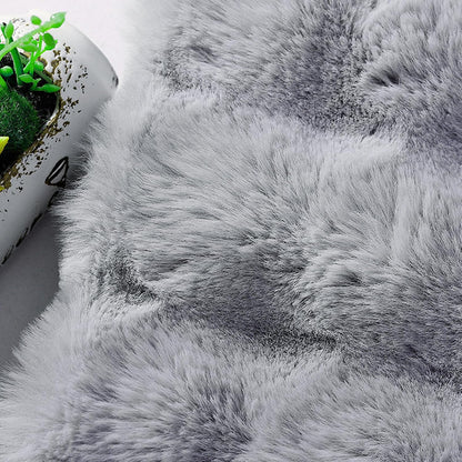 UKELER Plush Furry Throw Blanket Large Super Soft Fluffy Blankets Throws for Bed, Couch, Sofa