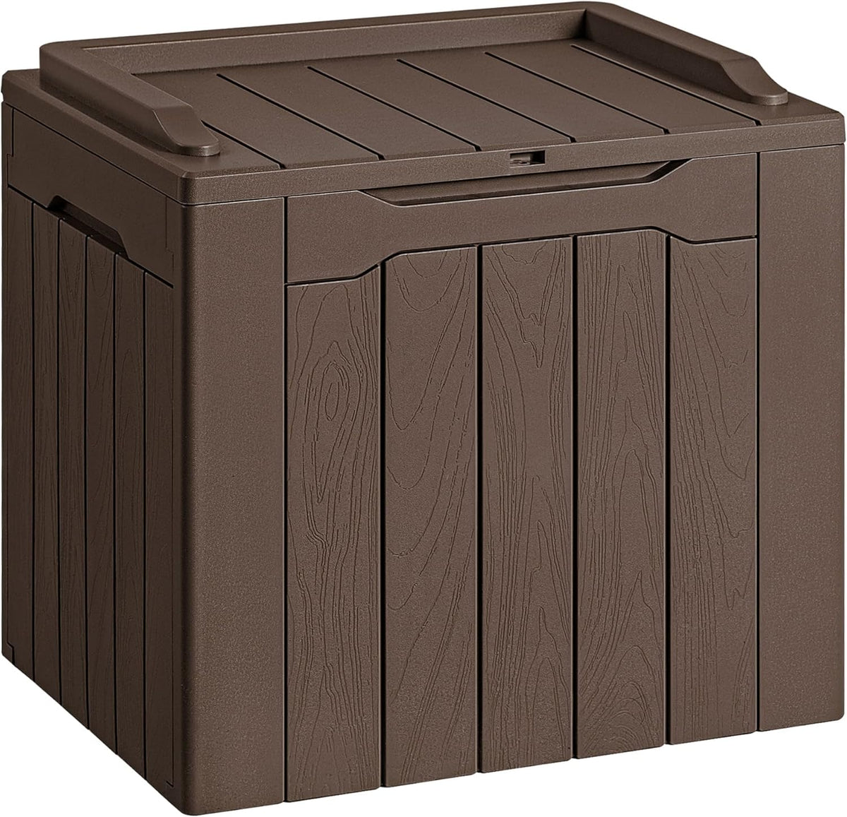 Devoko 30 Gallon Resin Deck Box Outdoor Indoor Waterproof Storage Box for Patio Furniture Pool