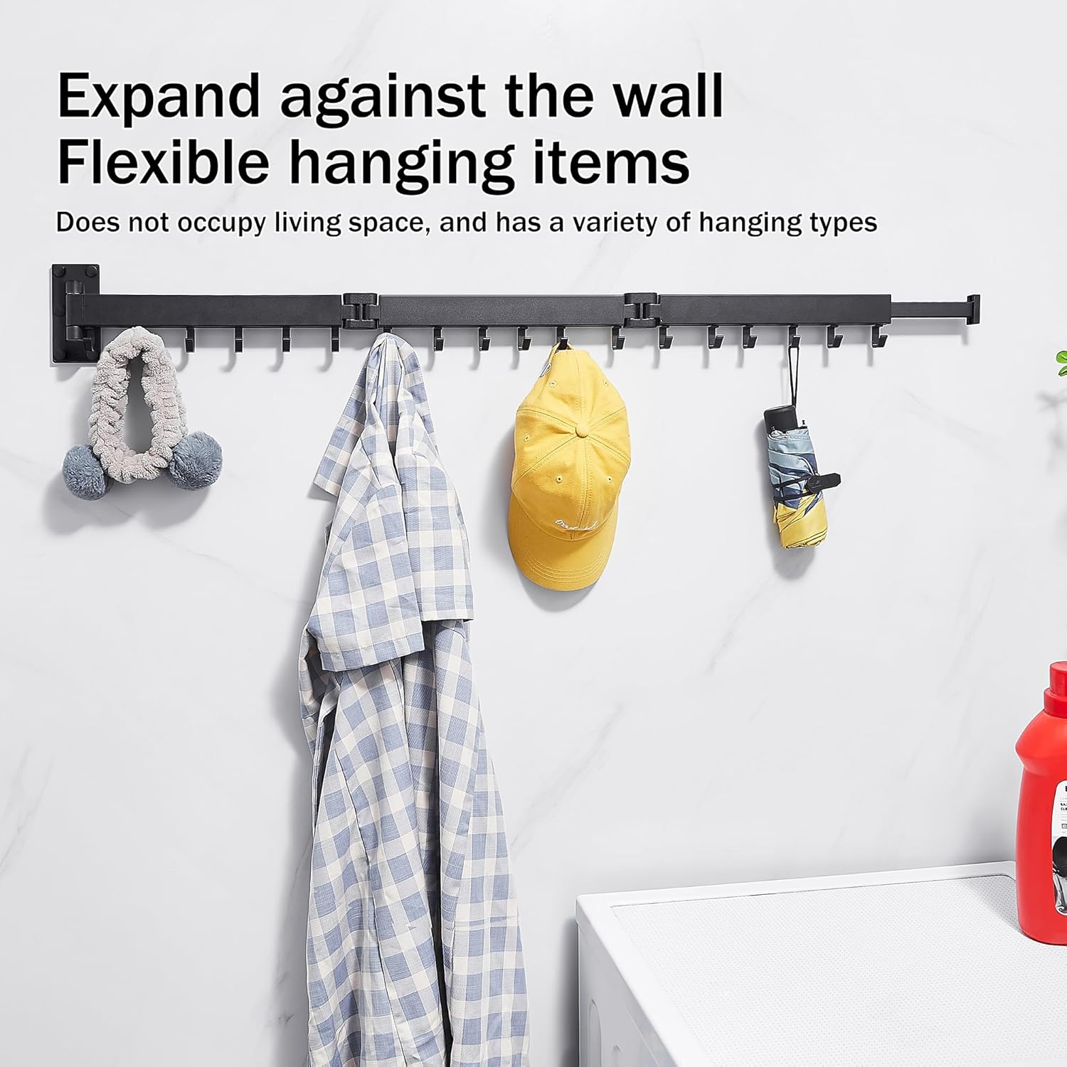Clothes Drying Rack,Drying Rack Clothing,Luandry Drying Rack,Clothes Hanger Rack,Wall Mounted