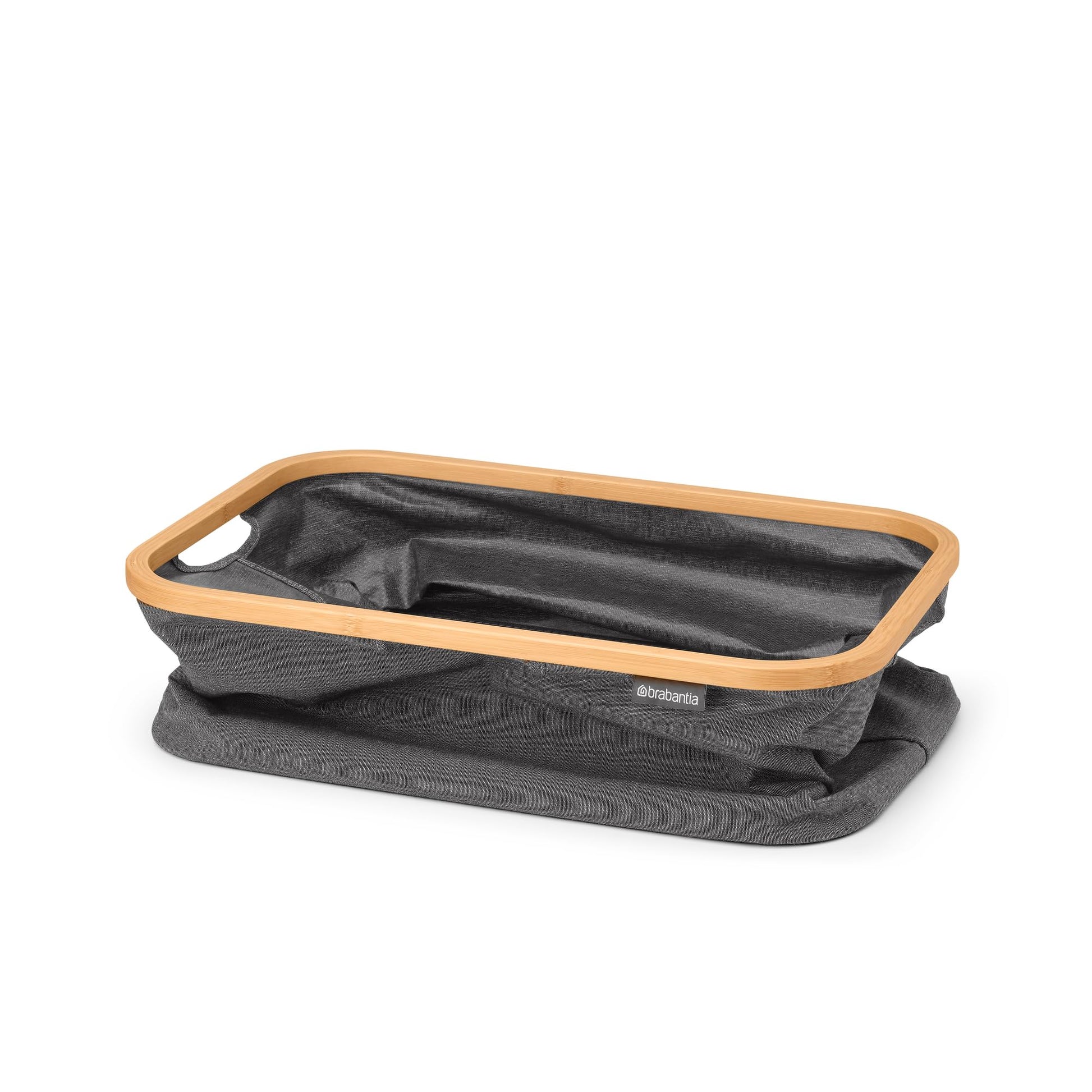 Brabantia - Foldable Laundry Basket 10.6 Gal - Water Resistant Hamper for Wet & Dry Laundry