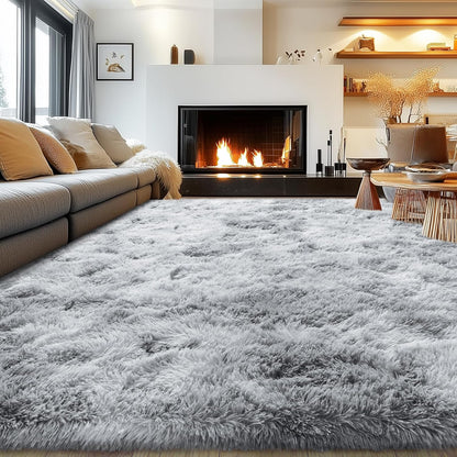Rezutan Area Rugs 9x12 Living Room, Large Fluffy Rugs for Bedroom, Soft Carpet Shag Kids Room