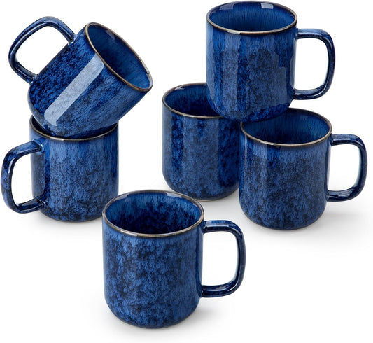 vancasso STARRY Coffee Mugs Set, 12 oz Ceramic Coffee Cups for Latte Hot Tea Cappuccino Cocoa Milk