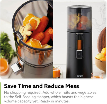 Hurom H400 Cold Press Juicer Machine, Award Winning Masticating Slow Juicer, Easy to Clean