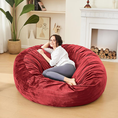 Bean Bag Chairs for Adults - Memory Foam Furniture BeanBag Chair - Kids/Teens Sofa with Soft Micro