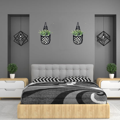 2PK Wall Planters for Indoor Plants, Macrame Plant Hanger | Wall Planter, Plant Hanger, Hanging