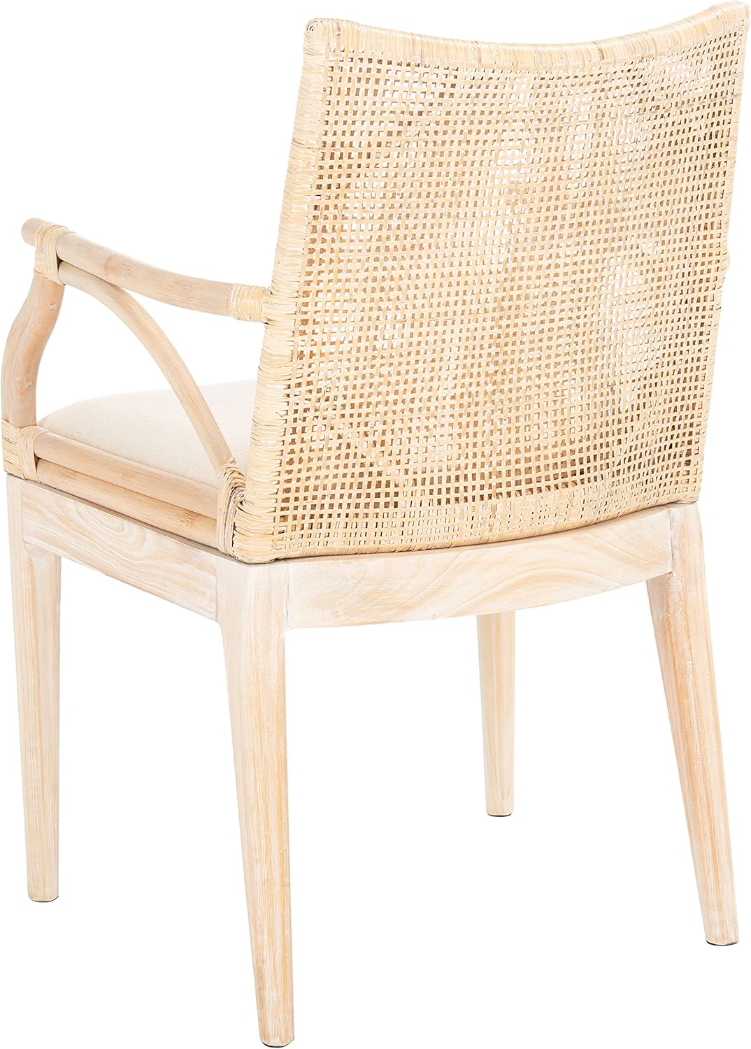 SAFAVIEH Home Collection Gianni Natural Wash/White Cushion Living Dining Room Bedroom Office Foyer