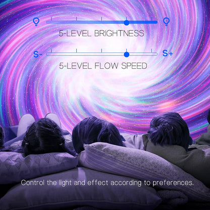 Northern Galaxy Light Aurora Projector with 33 Light Effects, Night Lights LED Star Projector for