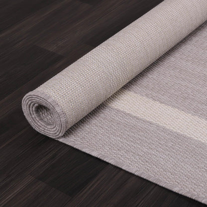 Bordered Outdoor Rug 6x9 Washable Outside Carpet for Indoor Patio Porch Waterproof Easy Cleaning
