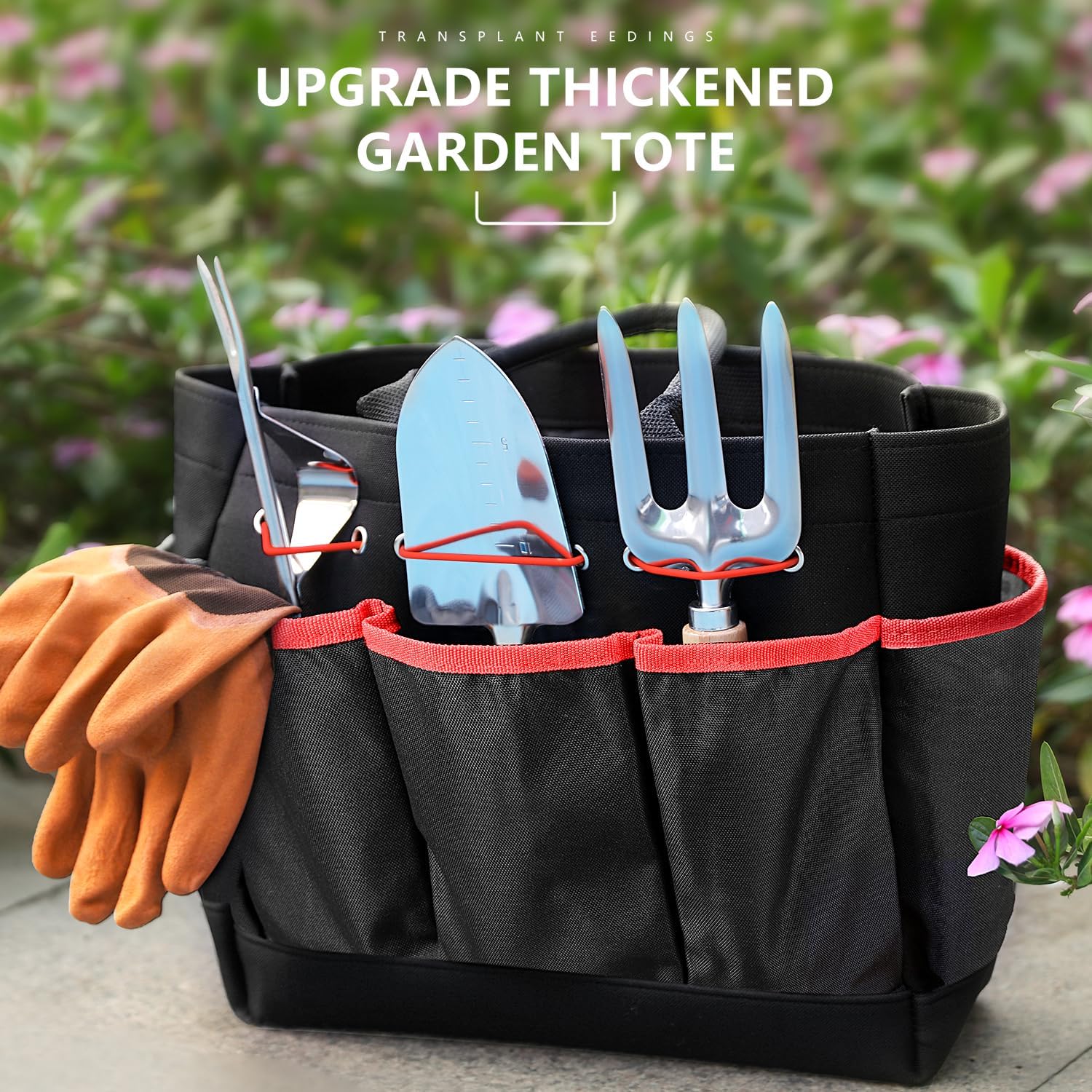 Garden Tools 9-Piece Heavy Duty Gardening Hand Tools with Fashion and Durable Garden Tools