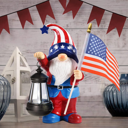 Nacome Solar Gnomes Statues for Garden Decor: Outdoor Sculptures for Clearance Lights for Outside