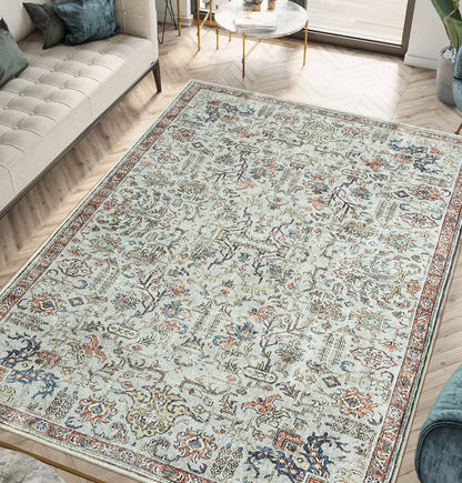 Keen Home Design 3x5 Rug - Machine Washable Entry Rug with Non-Slip Backing, Ideal for Enteryway