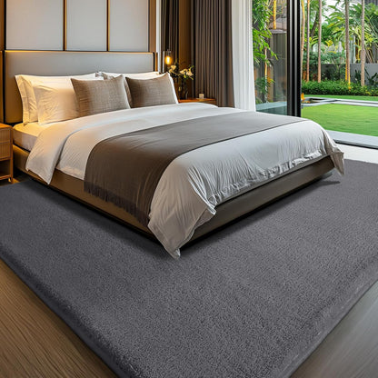 Sour Lemon 8x10 Area Rugs for Living Room, Soft Large Area Rug Fluffy Rugs for Bedroom，Machine
