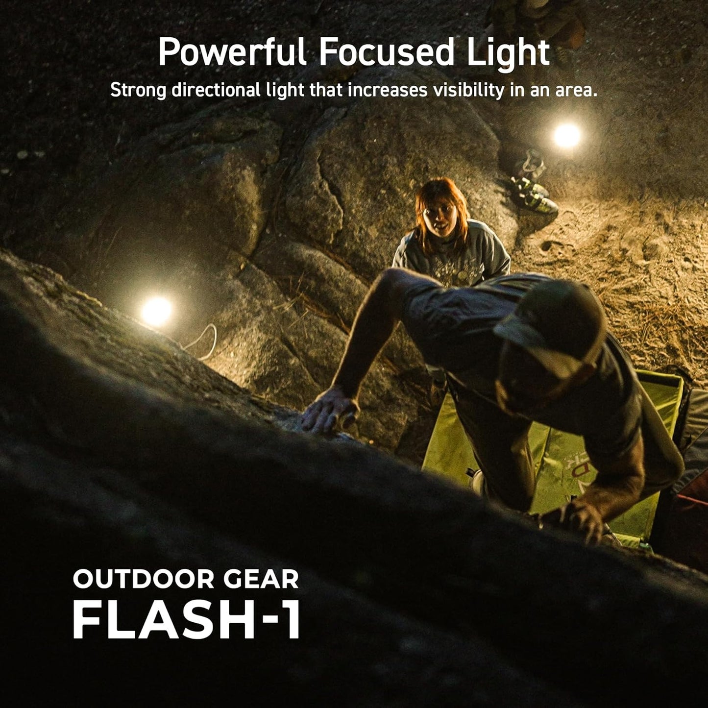 ELECOM NESTOUT Outdoor Camping LED Panel Flashlight w/Mini Tripod, Dimmable USB Powered LED Light