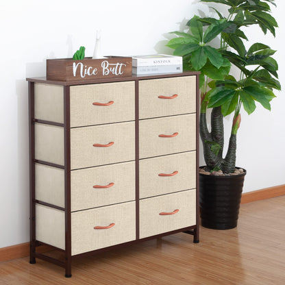 AZL1 Life Concept Storage Dresser Furniture Unit-Tall Standing Organizer for Bedroom, Office