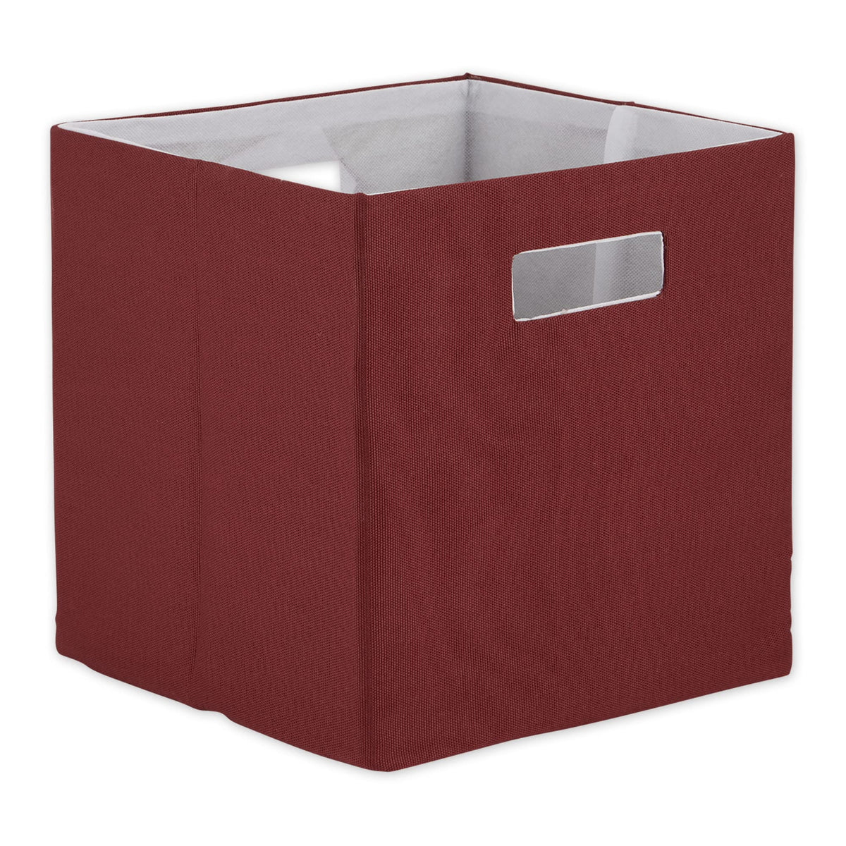 DII Collapsible Polyester Storage Cube, Solid, Lightweight and Durable, Small Square, 11x11x11