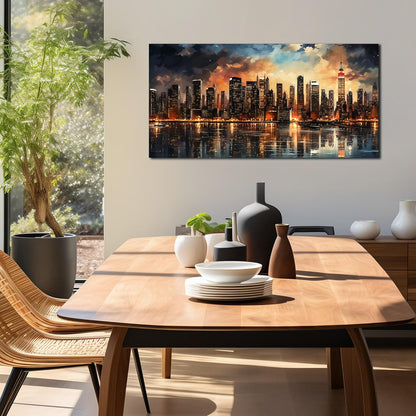 New York City Canvas Wall Art for Bedroom Modern Wall Pictures for Living Room Home Office Wall