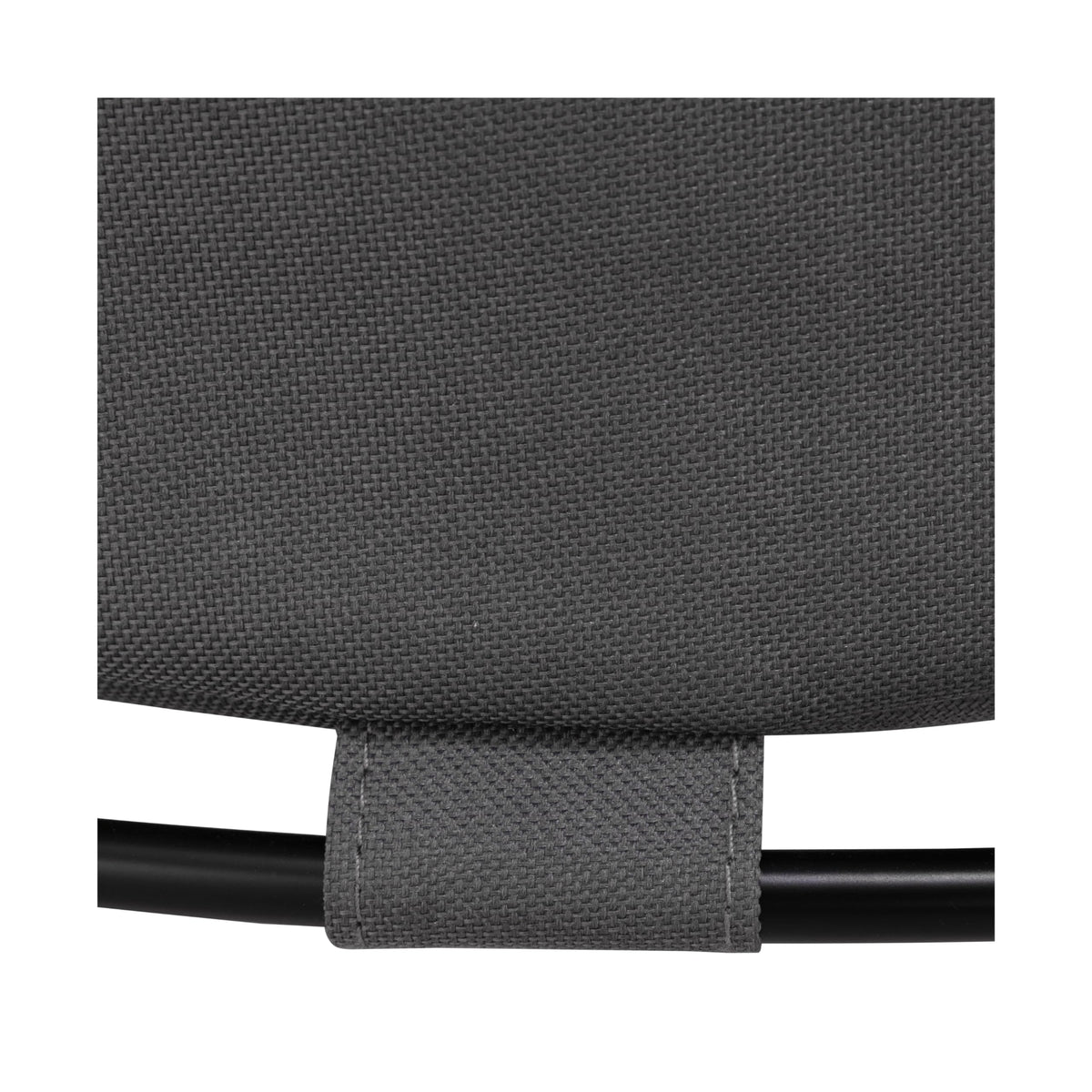 Corner Heavy-Duty Canvas Hamper w/Wheels, 24"W x 17.7"D, Gray