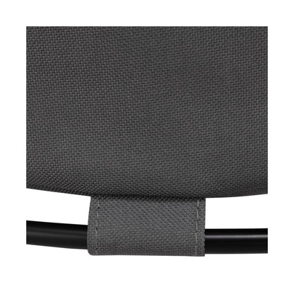 Corner Heavy-Duty Canvas Hamper w/Wheels, 24"W x 17.7"D, Gray