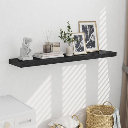 Fun Memories 55 Inch Fireplace Mentel Shelf, 10 Inch Deep Shelves for Display & Wall Storage