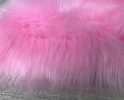 LAMBZY Faux Sheepskin Super Soft Hypoallergenic Free Shape Silky Shag Rug, Luxury Shaggy Plush