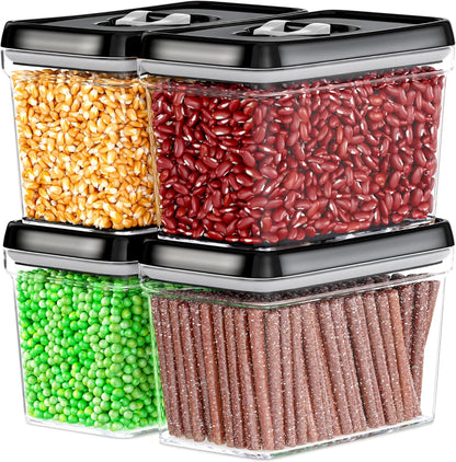 DWËLLZA KITCHEN Airtight Food Storage Containers - Pantry Snacks Kitchen Container, Baking