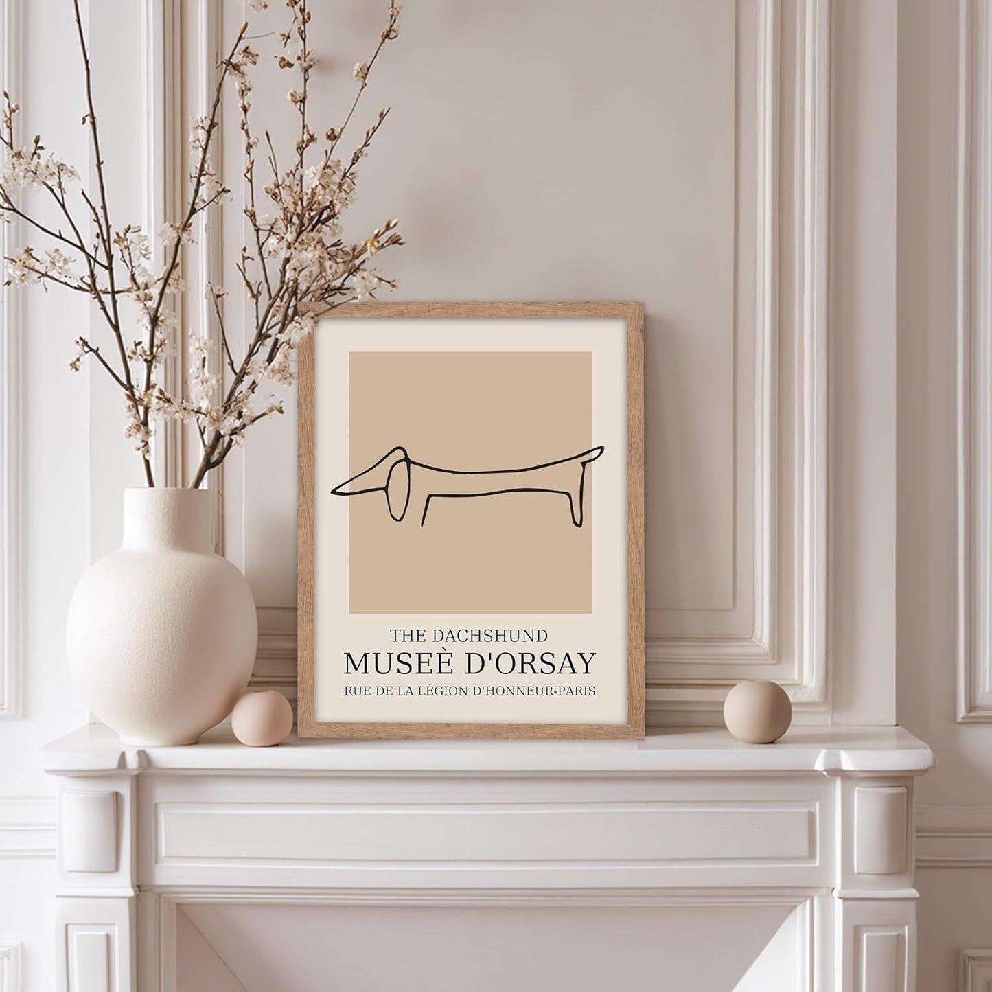 Poster Master Vintage Poster - Retro Minimalist Print - Gift for Artist, Housewarming - Dachshund