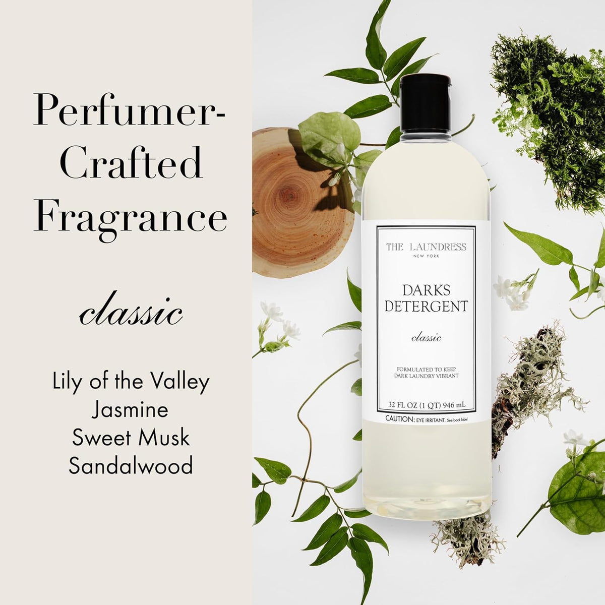 The Laundress Darks Detergent, Concentrated Laundry Detergent Liquid, For Rich Vibrant Colors