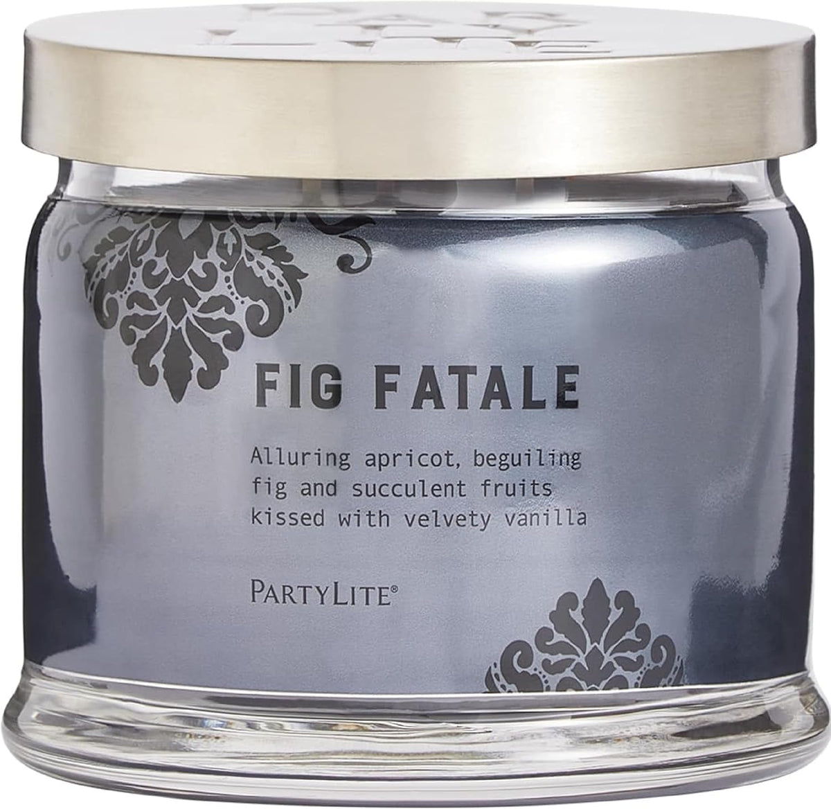 PartyLite Fig Fatale Scented, Notes of Apricot, Green Fig, Peach, Mango, Strawberry and