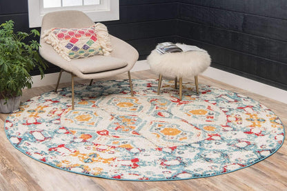 Unique Loom Rosso Collection Vintage, Geometric, Bohemian, Traditional, Distressed, Southwestern