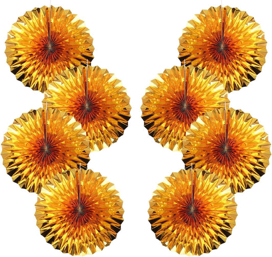 Golden Party Decorations,Engagement Party Decorations 12in,Gold Party Decor, Party Supply