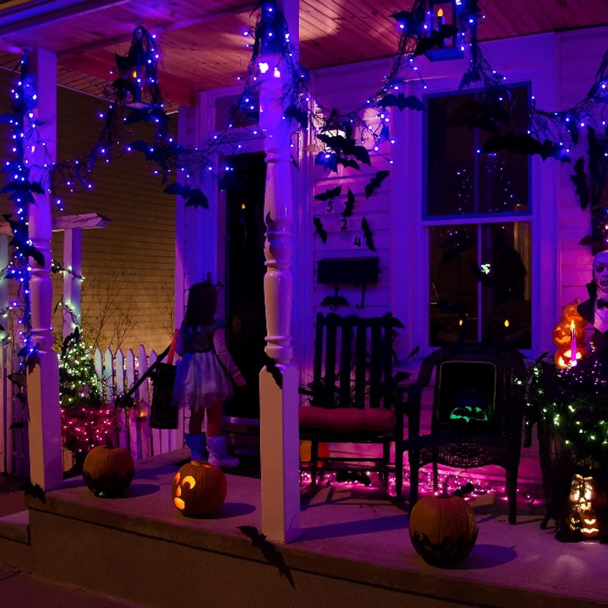 Dazzle Bright Fairy String Lights, Total 40FT 120LED Copper Wire Battery Operated Waterproof