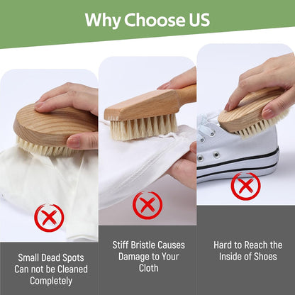 Laundry Stain Brush, Laundry Brush for Stains on Clothes, Dorm Room Essentials for College