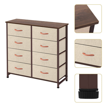 AZL1 Life Concept Storage Dresser Furniture Unit-Tall Standing Organizer for Bedroom, Office