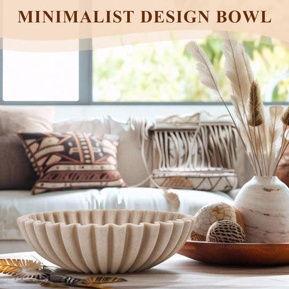 Large Decorative Bowl, Modern Handicraft Bowls for Home Decor, Decorative Fruit Bowl for Kitchen